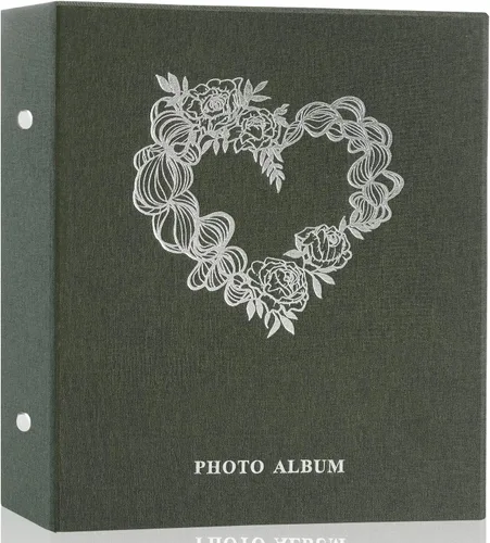 Vista 12 de Artmag Álbum de fotos pequeño de 4 x 6 pulgadas, 52 fotos, 2 paquetes, cubierta de lino, cada paquete tiene capacidad para 52 fotos, carga superior