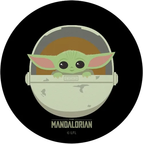 Vista 3 de Star Wars The Mandalorian El Niño Lindo Cuna PopSockets PopSockets PopGrip: Agarre intercambiable para teléfonos y tabletas