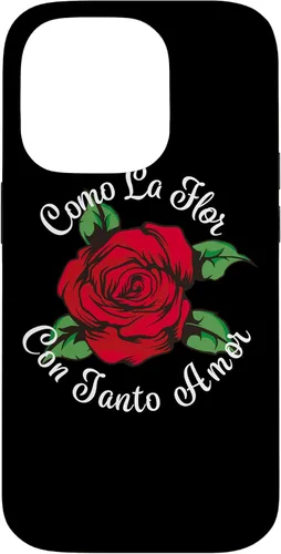 Vista 17 de Como La Flor - Bailar Cumbia - Funda de regalo para iPhone 17 con diseño de rosas mexicanas