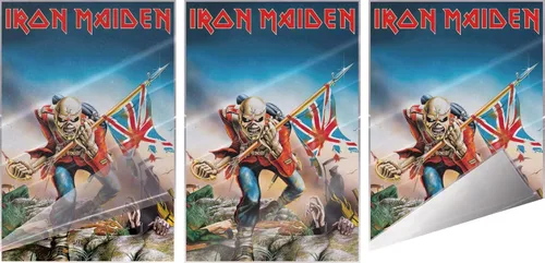 Vista 3 de POSTER STOP ONLINE Iron Maiden - Póster musical (trooper) (tamaño: 24 x 36 pulgadas) (póster laminado)