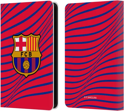 Vista 8 de Head Case Designs Funda de piel con licencia oficial del FC Barcelona Barca Crest Graphics compatible con Kindle Paperwhite 5 (2021)