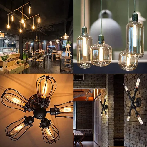 Vista 5 de XININSUN Bombilla LED T10 esmerilada, bombillas LED esmeriladas T10 regulables, bombillas de tubo LED de 8 W, equivalente a 60-75 vatios, 2700 K