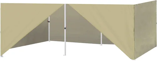 Vista 10 de Eurmax USA - Kit de paredes con cierre completo para toldo desplegable de 8x8 pies, solo 4 paredes (verde bosque)