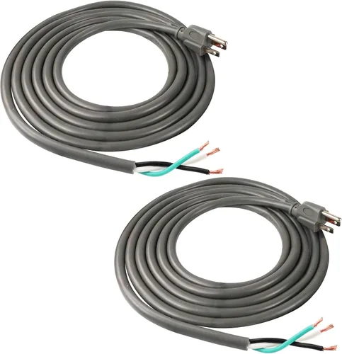 Vista 17 de EP - Paquete de 2 cables de 12 pies 14/3C SJTW para aparatos y herramientas Negro