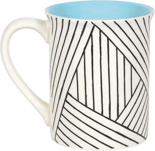 Vista 2 de Enesco Our Name is Mud Get It Girl Practice What You Post - Taza de café, 16 onzas, multicolor