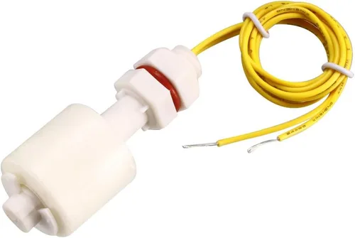Vista 5 de uxcell Interruptor de flotador de PP para tanque de bomba de agua Sensor de nivel de agua líquida M10 2.244 in Longitud 3pcs