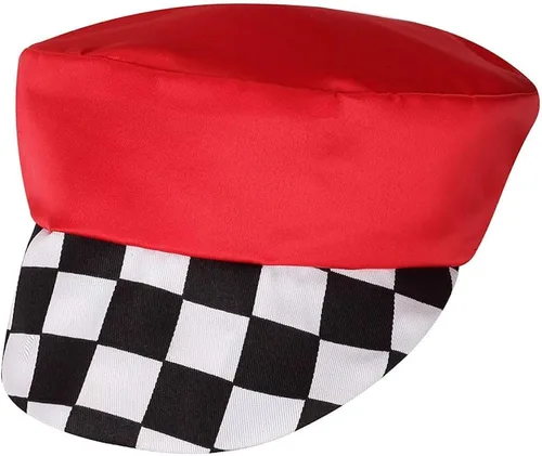 Vista 6 de LMYOVE Disfraz de conductor de auto de carreras para niños y niñas para carreras de Halloween juego de rol overol de carreras y gorra de auto