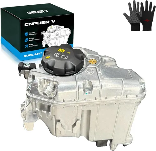 Vista 7 de Tanque de depósito de refrigerante con tapa diseñado para modelos Ford Focus 2012-2018, Escape 2013-2016, C-MAX 2013 a 2018 y Transit Connect