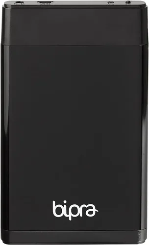 Vista 6 de Disco duro portátil externo incluye software de respaldo de un toque, negro, FAT32 (80 GB)