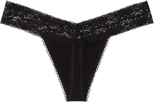 Vista 3 de Nabtos - Bragas de algodón para mujer, color negro