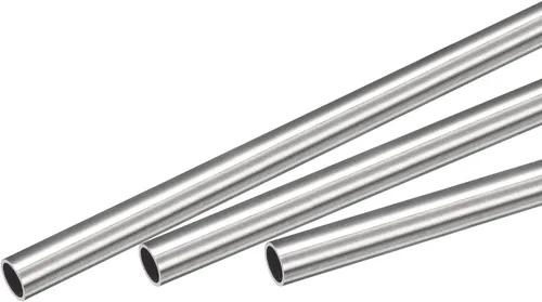 Vista 51 de uxcell Tubo capilar del acero inoxidable 304, tubería gruesa del metal de la longitud de la pared de 820.2 ft m del OD 18.0 ft m x 0.7 ft m