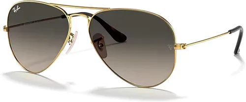 Vista 33 de Ray-Ban RB3025 - Lentes de sol de aviador de metal para hombre y mujer + paquete con kit de cuidado de gafas iWear de diseñador
