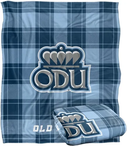 Vista 247 de LOGOVISION St John's University Campus Plaid Spirit Silky Touch Manta súper suave 36 x 58 pulgadas