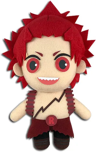 Vista 3 de My Hero Academia S2 - Disfraz de héroe de Kirishima de felpa de 8 pulgadas de alto