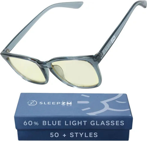 Vista 12 de Sleep ZM Blue Light Blocking & Light Sensitivity Glasses - 8 Lens Types for Comfort, Relaxation, Sleep & Relief - 50+ Styles