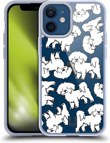 Vista 68 de Head Case Designs Airedale Terrier - Funda de gel suave con 4 patrones de razas de perro [protección de grado militar] compatible con Apple iPhone 7