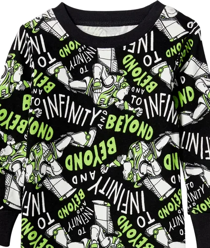 Vista 2 de Spotted Zebra Disney Marvel Star Wars Conjuntos de pijama de algodón ajustados para bebés niños pequeños y niños