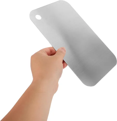 Vista 3 de 3pcs Stainless Steel Cutting Board, Double Sided Thickened Kitchen Board