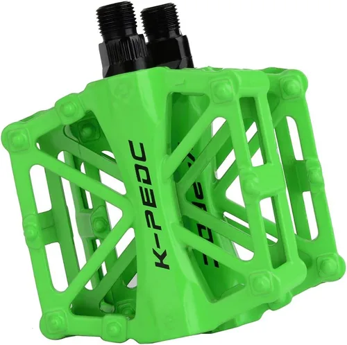Vista 10 de TXJ Sports Pedales de bicicleta 9/16 "Pedales de bicicleta de montaña, pedales de plataforma ligeros de aluminio para bicicletas de carretera BMX MTB