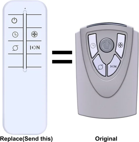 Vista 2 de RETROSUN Control remoto de repuesto compatible con ventilador de torre Lasko LASK001 2033653A E20739 4820