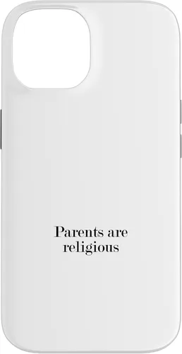 Vista 4 de iPhone 16 Parents are religious Case