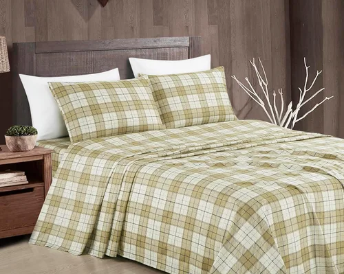 Vista 21 de Chezmoi Collection Juego de sábanas geométricas Lodge de 3 piezas tamaño Twin - Multicolor azul con estampado de diamante, microfibra cepillada