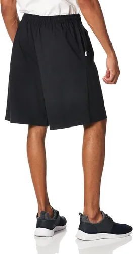 Vista 3 de Russell Athletic Men's Relaxed Fit 9" Cotton Shorts with Pockets, Adjustable Elastic Waist, Sizes S-4X