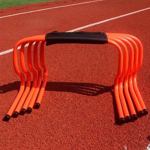 Vista 18 de YXXSDP Juego de entrenamiento de velocidad y agilidad, obstáculos de entrenamiento de obstáculos portátiles profesionales, equipo de práctica