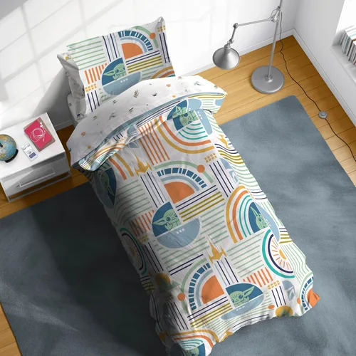 Vista 31 de Juego de edredón para niños Sunny Side Up incluye sábanas y fundas de almohada - Juego de cama suave y acogedor para una decoración elegante