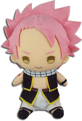 Vista 3 de Fairy Tail S7 - Natsu Sentado Pose Peluche de 7
