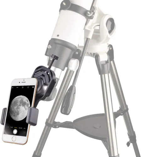 Vista 5 de Adaptador de teléfono inteligente Starboosa para telescopio, soporte de cámara, soporte universal para teléfono, funciona con telescopio