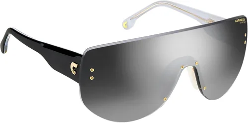 Vista 3 de Carrera FLAGLAB 12 Negro/Plata 99/1/140 Mujer Gafas de Sol, Plateado negro