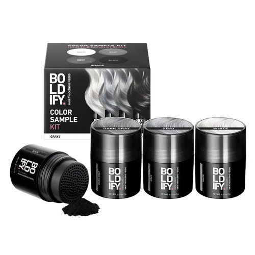 Vista 13 de BOLDIFY Fibras capilares (1.01 oz) – Rellena el cabello fino y fino para un aspecto más completo y grueso al instante – 14 tonos para mujeres