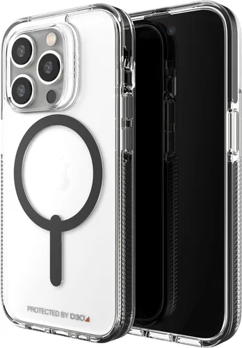 Vista 33 de ZAGG Gear4 Santa Cruz Snap Case para Apple iPhone 14, protección contra caídas D30 de hasta 13 pies (4 m), compatible con carga inalámbrica, parte