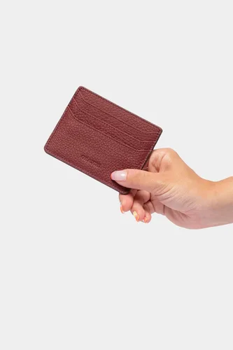 Vista 7 de Grande -3633 Estuches para tarjetas, Borgoña, Minimalista