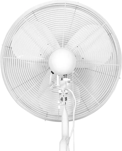Vista 2 de DURAFAN Ventilador oscilante de montaje en pared para interiores y exteriores de 24" - Blanco