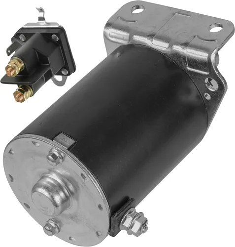 Vista 5 de Caltric Motor de arranque y solenoide compatible con Husqvarna YTH2242 YTH2348 YTH22V42 YTH22V46