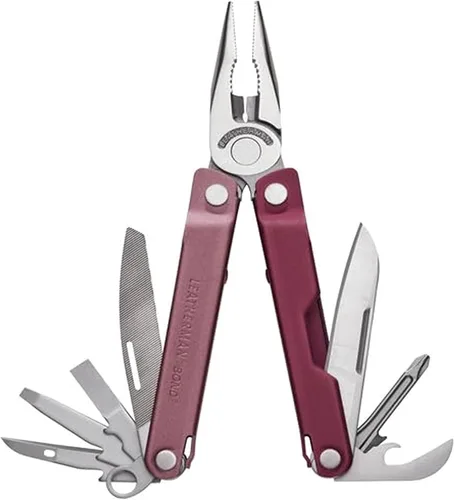Vista 10 de LEATHERMAN, Bond, Multiherramienta ligera 14 en 1 para camping, senderismo y uso diario (EDC), fabricada en Estados Unidos, Mossy Slate