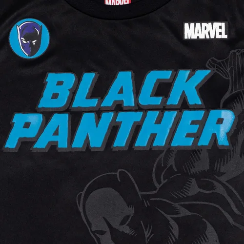Vista 7 de Marvel Avengers - Conjunto de camiseta de manga corta y pantalones cortos de malla para niños