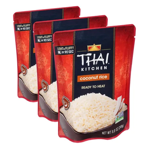 Vista 10 de Thai Kitchen Arroz de coco, 8.8 onzas