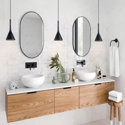 Vista 6 de KCO Lighting Farmhouse - Lámpara colgante de cono negro de 1 luz, pequeña lámpara colgante industrial para isla de cocina, luminaria colgante