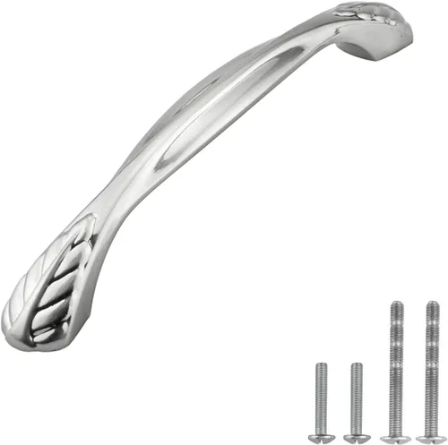 Vista 6 de Modket Valentina Series - Tirador clásico sólido para gabinete de cocina, 5 pulgadas de longitud total, 3-3/4 pulgadas entre agujeros centrales