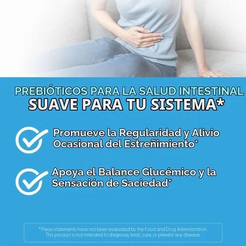 Vista 5 de Doctor's Best Suplemento en polvo prebiótico con fibra solar Guar Fibra