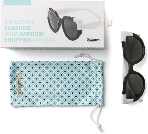 Vista 15 de OPTIMUM OPTICAL Gafas de sol protectoras UV atemporales para hombres y mujeres