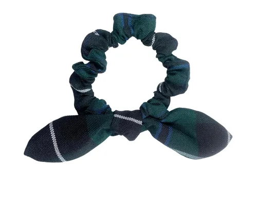 Vista 51 de Back to School/Uniform Plaid Scrunchie bunny ear Bowknot/School Uniform Plaid/Ponytail Bow Scrunchie/Plaid Accessories (Plaid 42-Bernards)