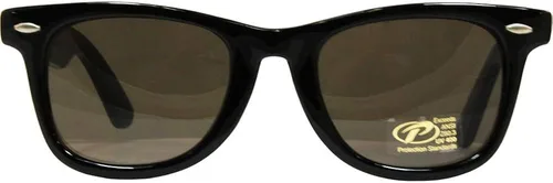 Vista 2 de Gafas de sol Blues Brothers de Pcsun Black Frames Smoke Lens
