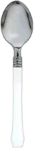 Vista 2 de Amscan Vanilla Créme Classic Choice - Cucharas de cubertería (20 unidades), multicolor