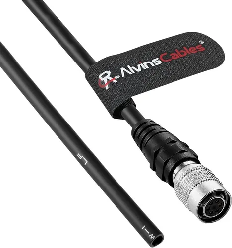 Vista 8 de Alvin's Cables HR10A-7P-6S Hirose 6 Pin hembra a extremo abierto Cable de E/S de alimentación para Sony CCD, Basler, Keyence, Cognex, Baumer