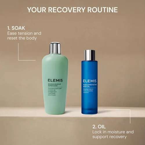 Vista 8 de ELEMIS Músculo doloroso Super Soak 13.5 fl oz, leche de baño natural remojo para aliviar dolores musculares y tensión