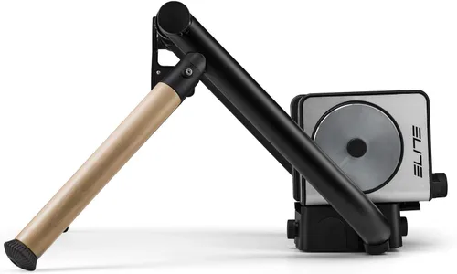 Vista 5 de Elite Tuo Entrenador interactivo con ruedas – Entrenador inteligente compacto con resistencia automática, conectividad ANT+/Bluetooth, simulación